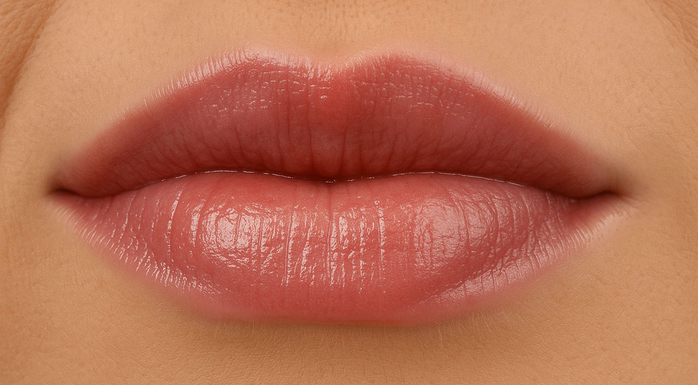 Lippen met Lipgloss Chique