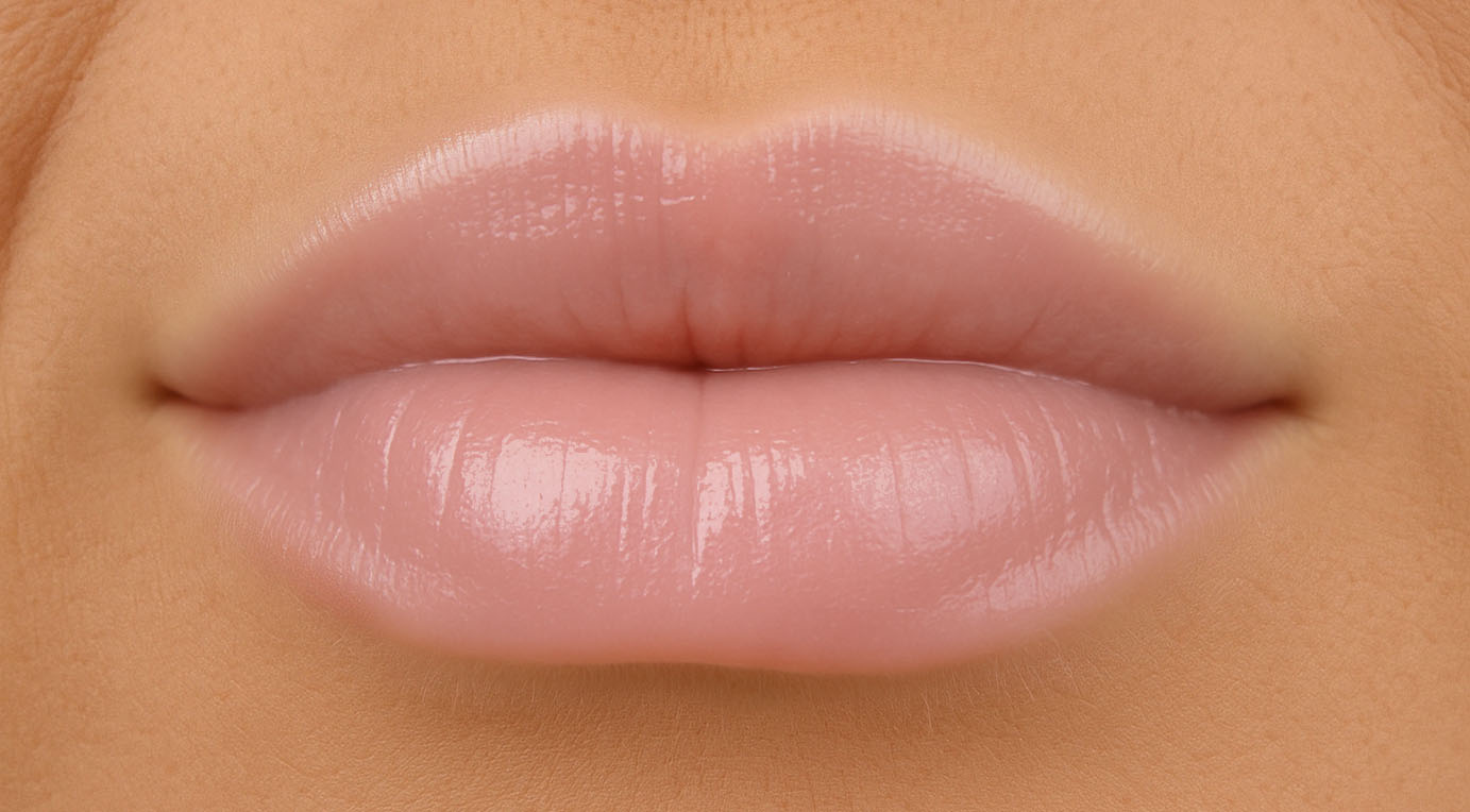 Lippen met Lipgloss First Love