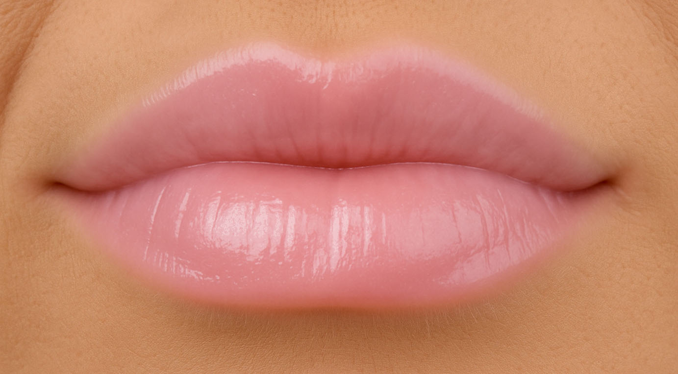 Lippen met Lipgloss Melrose