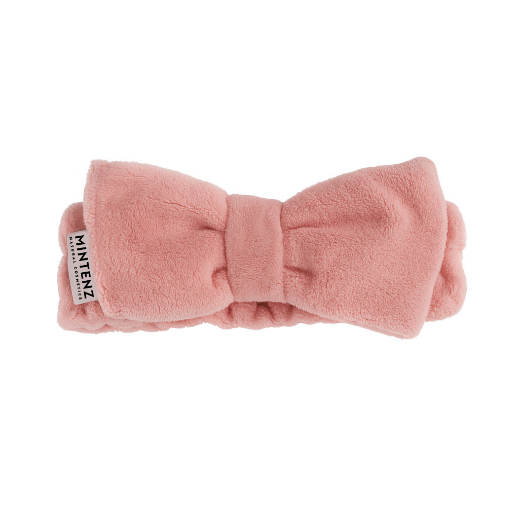 Haarband Met Strik Roze