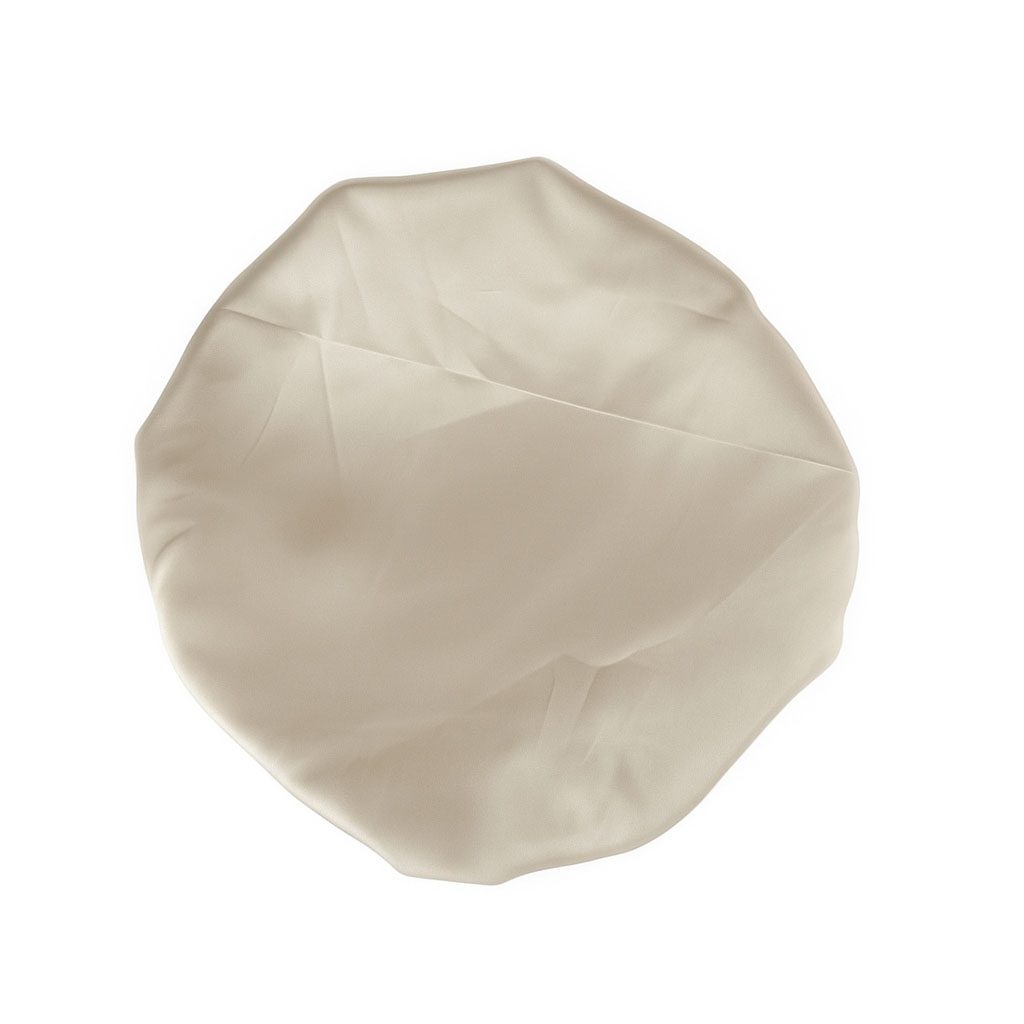 Satijnen Slaapmuts Roze Buitenkant