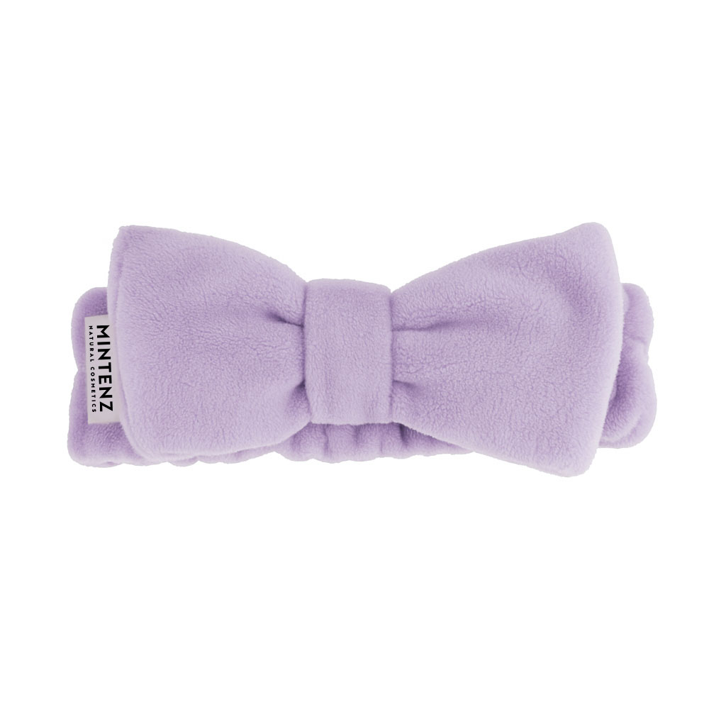 Haarband Met Strik Lila