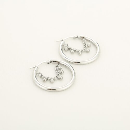 Alternative view of Silver Rain Earrings