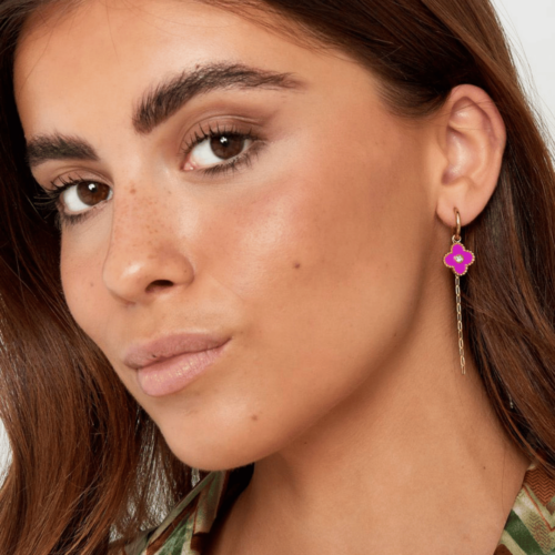 Alternative view of Pink Lady Earrings